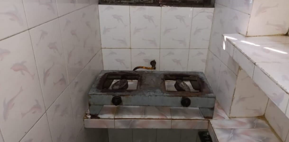 Stove after